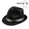 Párty klobouk černý se stužkou