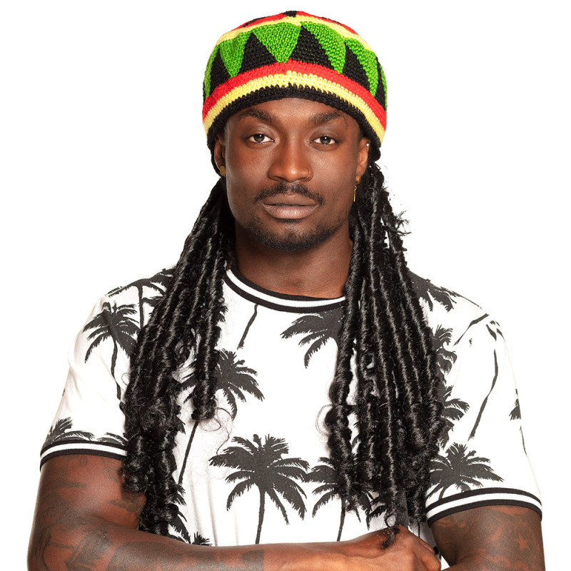 Čepička rasta s dredy