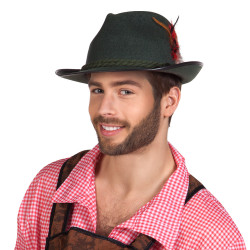 Myslivecký klobouk s pérem