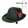 Myslivecký klobouk s pérem