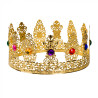 Zlatá koruna královna kovová