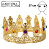 Zlatá koruna královna kovová