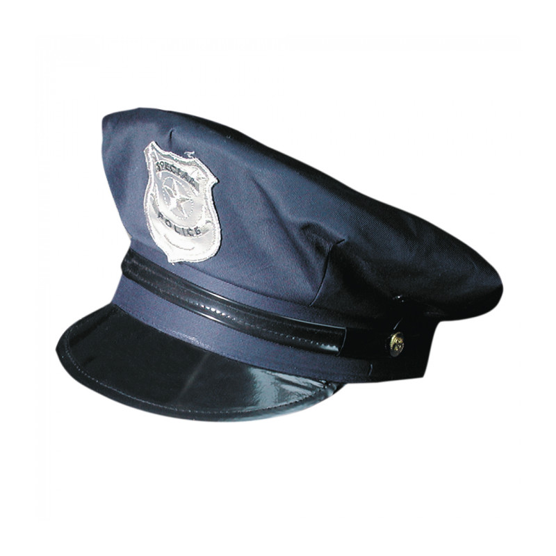 Policejní čepice se znakem