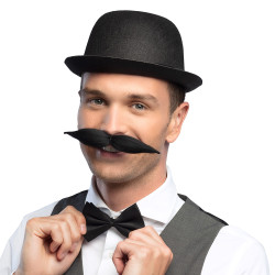 Černá buřinka se stužkou