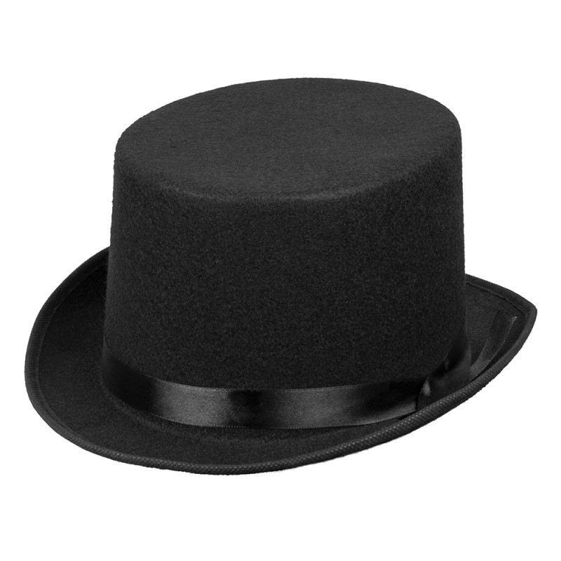 Cylindr černý se stužkou Lincoln