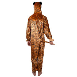 Kostým plyšového tigra pre dospelých (max. 1,95 m)