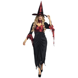 Dámske kostým Ruby Witch veľkosť M