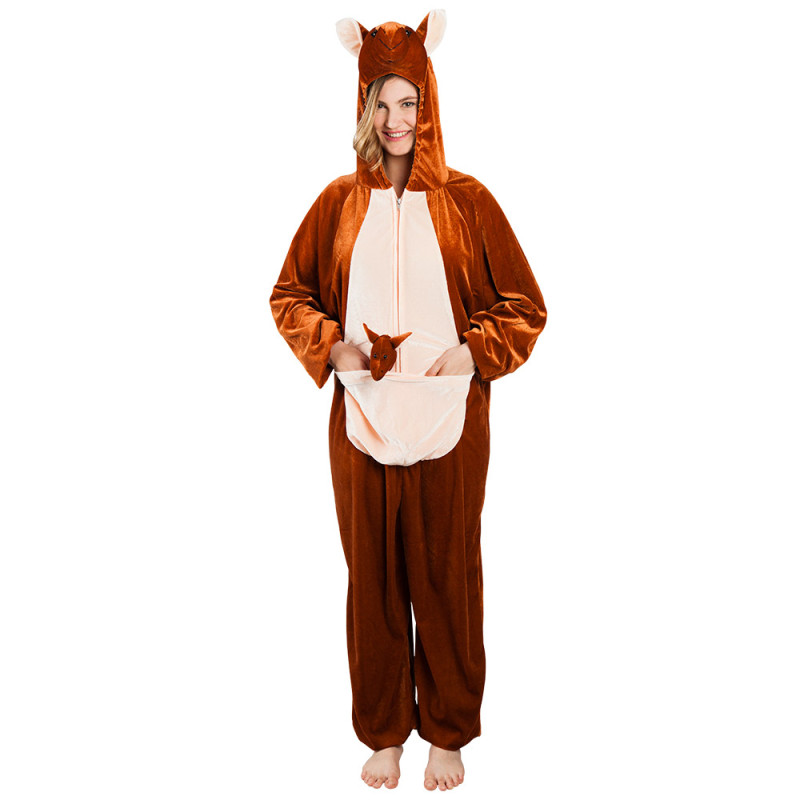 Kostým pre dospelých Plush Kangaroo (max. 1,80 m)