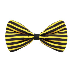 Karnevalová sada Bee (rovnátka, okuliare a motýlik)