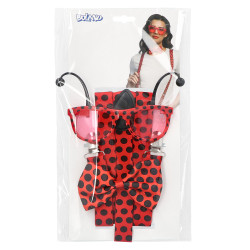 Sada Ladybird (podväzky, okuliare a motýlik)