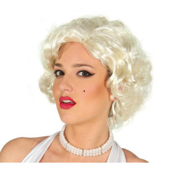 Blond paruka retro dámská Marilyn