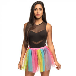 Tutu sukně duhová velikost M/L