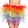 Tutu minisukně duhová velikost M/L