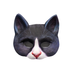 Látková maska kočky