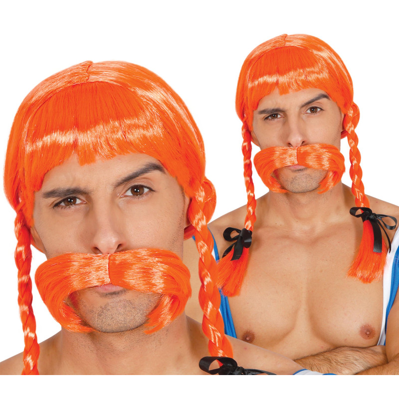 Oranžová galská parochňa