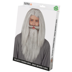 Sivá parochňa a brada