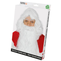 Parochňa a fúzy Santa Claus extra (v krabičke)