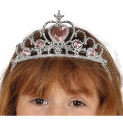 Stříbrná čelenka pro princeznu