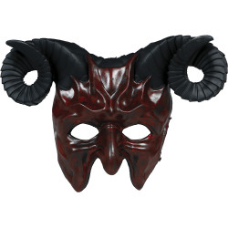 Diabolská polomaska, PVC