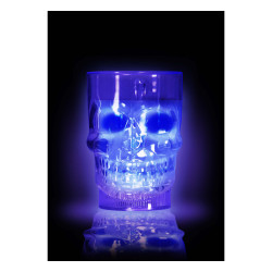 Džbán lebka so svetlom 500 ml 10x14 cm