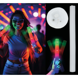 Viacfarebná LED tyč 48 cm