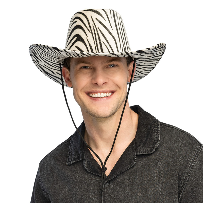 Kovbojský klobouk Divoká zebra