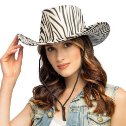 Kovbojský klobúk Divoká zebra