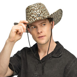 Kovbojský klobouk Divoký leopard