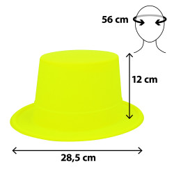 Cylindr neonově žlutý UV