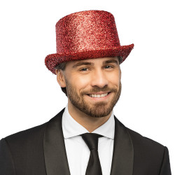 Klobouk Showtime červený