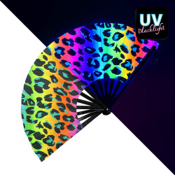 Vějíř Rave divoký XL (64 cm)