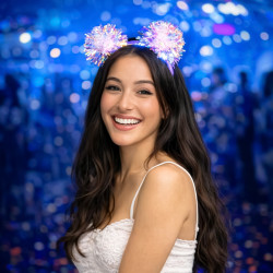 LED čelenka Trblietavá