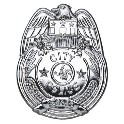 Policejní odznak stříbrný
