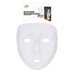 Biela maska PVC