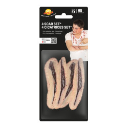 Sada 2 latexových jizev