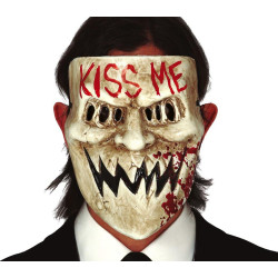 Maska PVC "Kiss me"