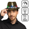 LED klobúk Šťastný nový rok