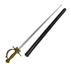 Mušketýrský kord s pochvou 65 cm