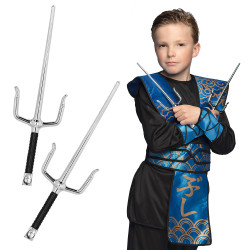 Nože zbraně ninji sai 30 cm