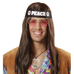 Sada hippies s čelenkou