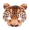Maska leopard z pěnové gumy potažené látkou