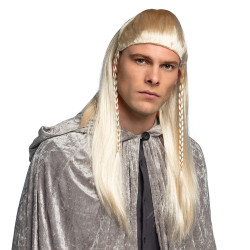 Pánská paruka Elf s copánky
