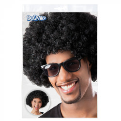 Paruka afro černá XL
