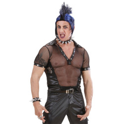 Náhrdelník punk s ostny