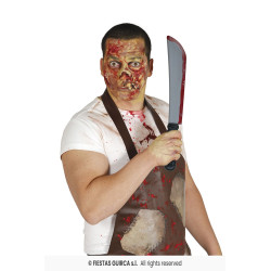 Zakrvácený nůž 41 cm plastový
