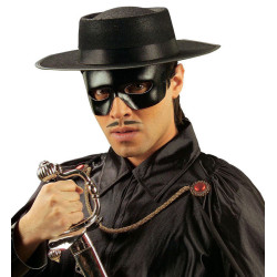 Škraboška Zorro kožený vzhled