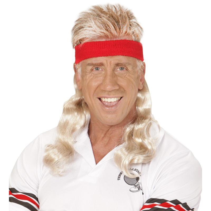 Příčesek s čelenkou pánský blond dlouhý