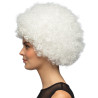 Paruka afro bílá XL