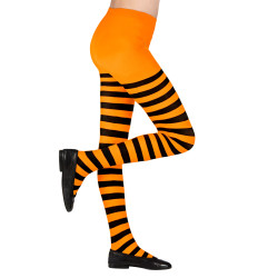 Punčocháče halloweenské oranžové dětské vel.11-14 let
