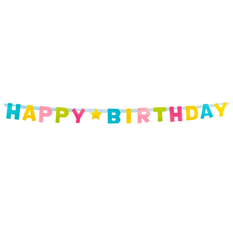 Girlanda Happy birthday Girlanda Happy birthday